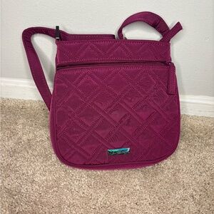 Vera Bradley Pink Quilted Crossbody Bag